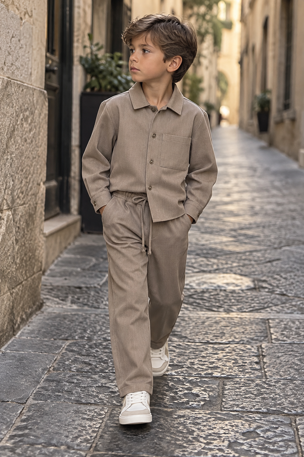 Completo urban taupe