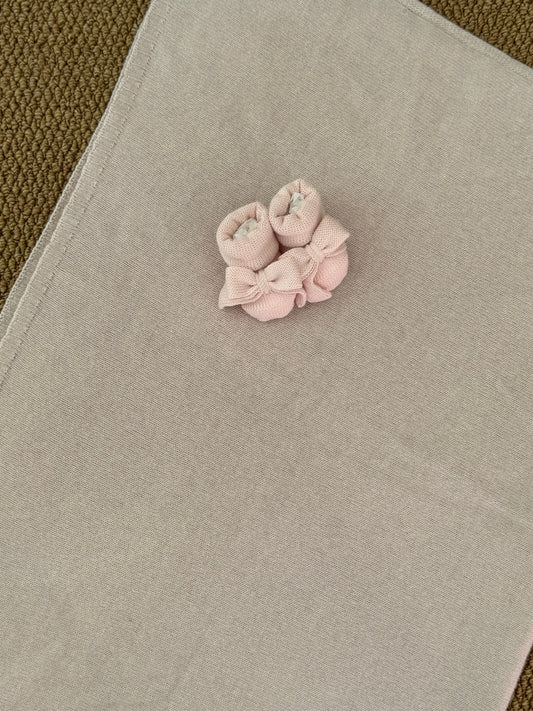 Scialle cashmere rosa