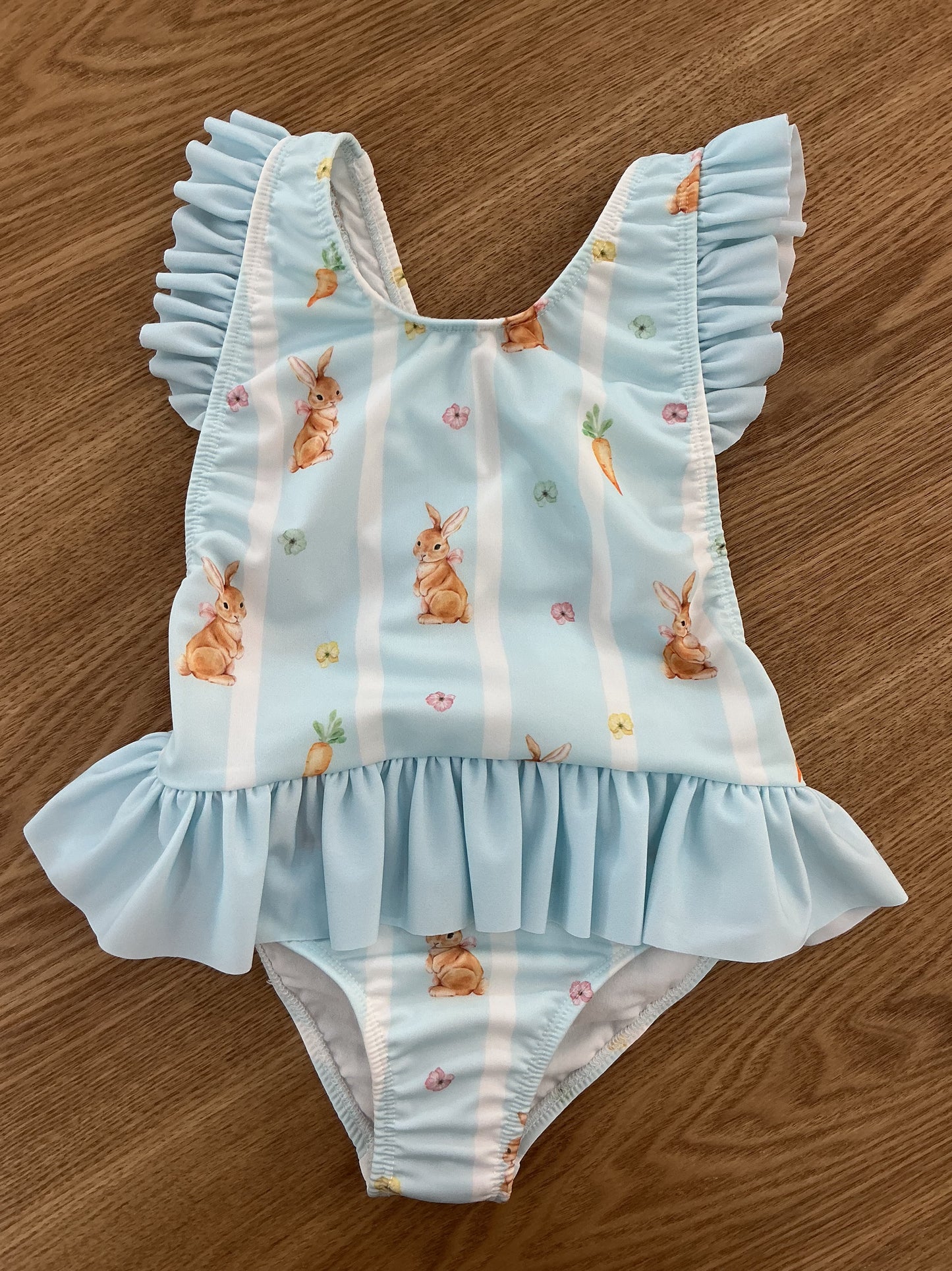Costume intero blu rabbit