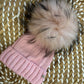 Cappello lana pink baby