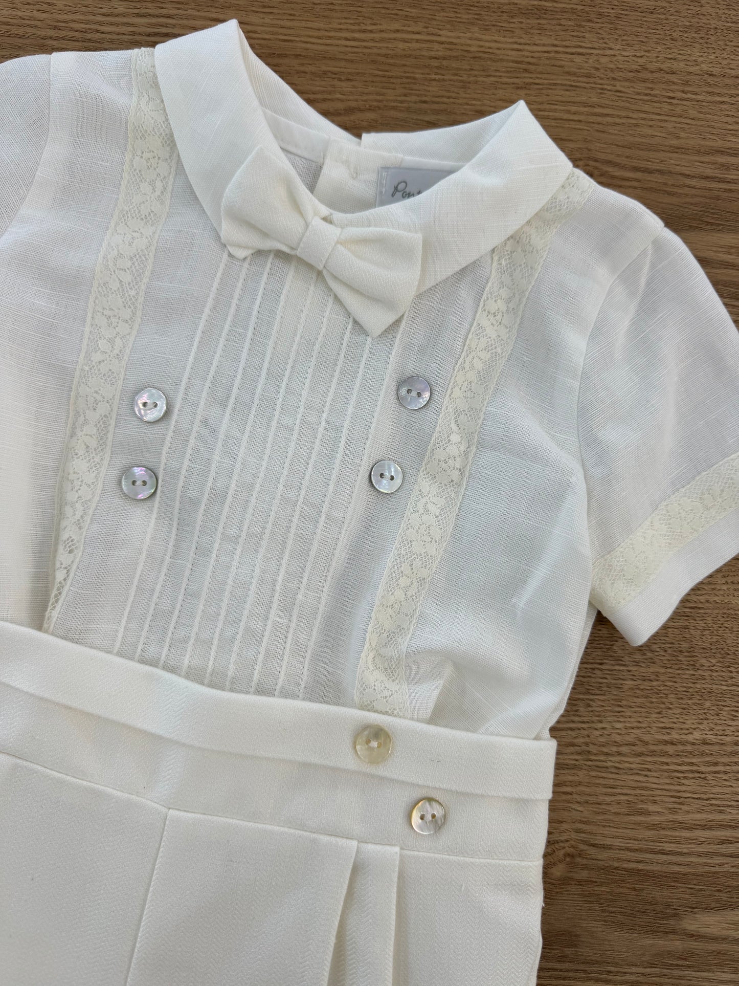 Completo Cerimonia Milord Bianco latte