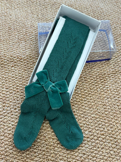 Calzamaglia traforo velvet