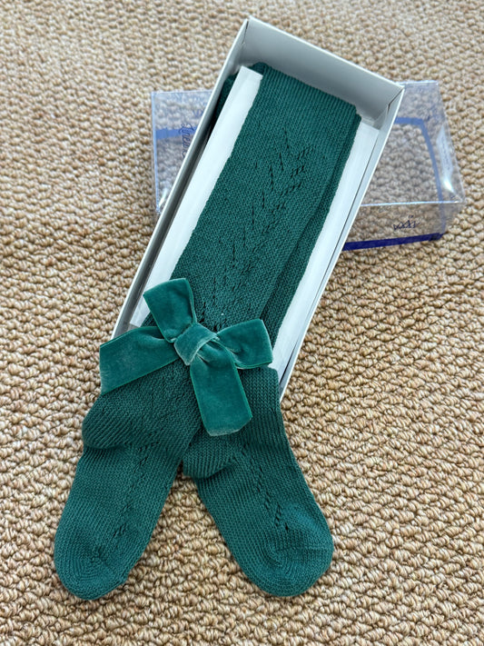 Calzamaglia traforo velvet