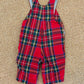 Salopette tartan