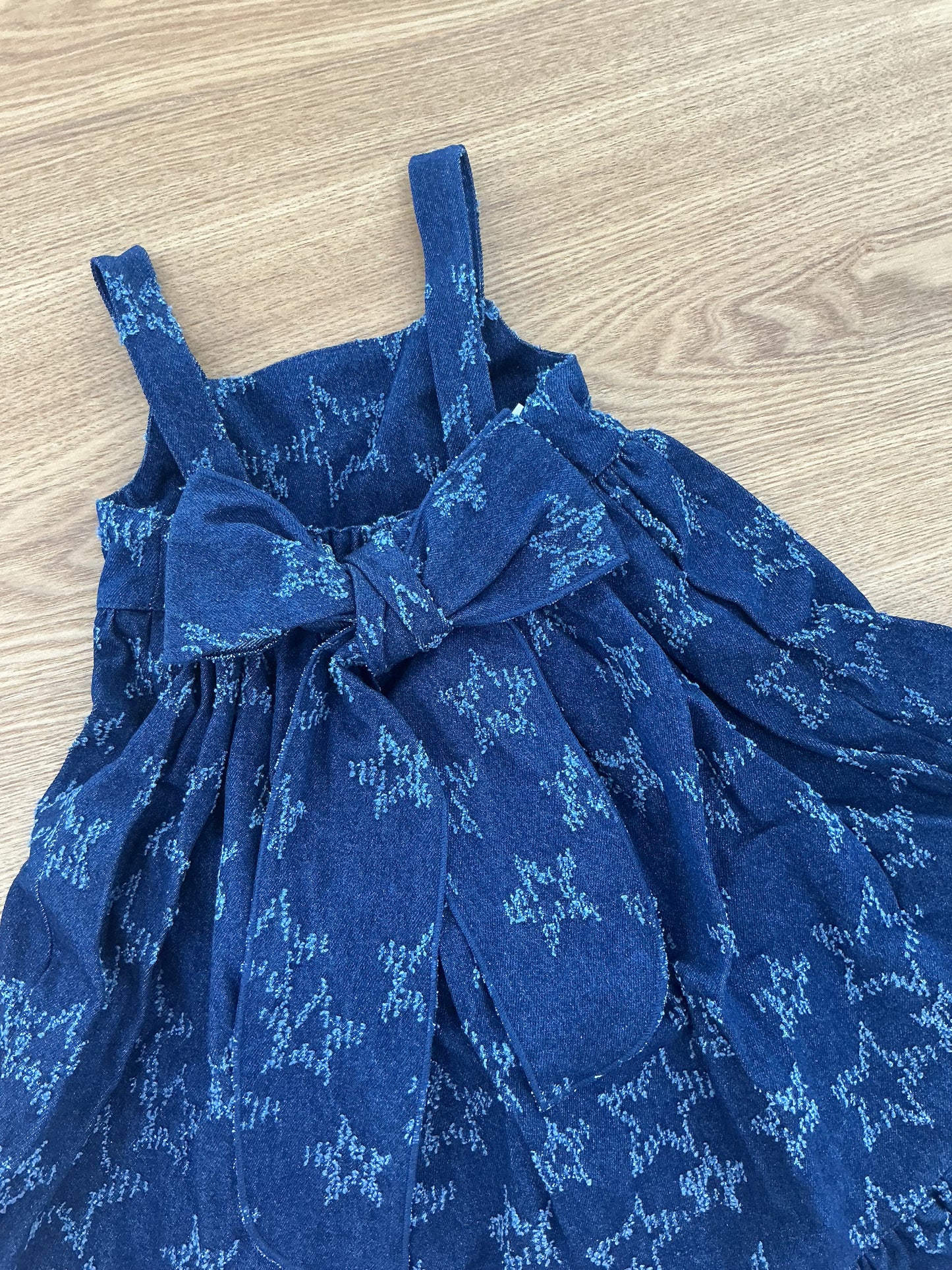 Abito denim stars