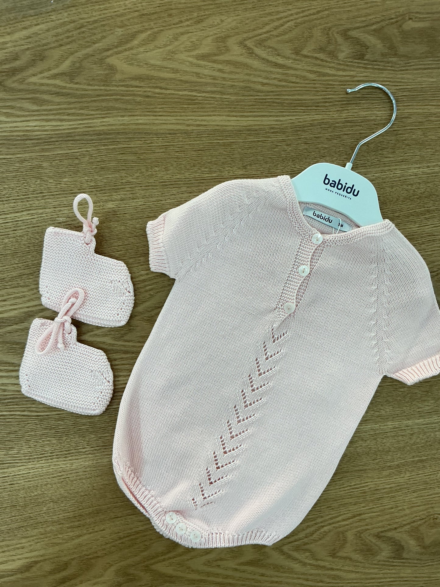 Pagliaccetto baby pink