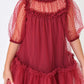Dress bordoux Myrtisa