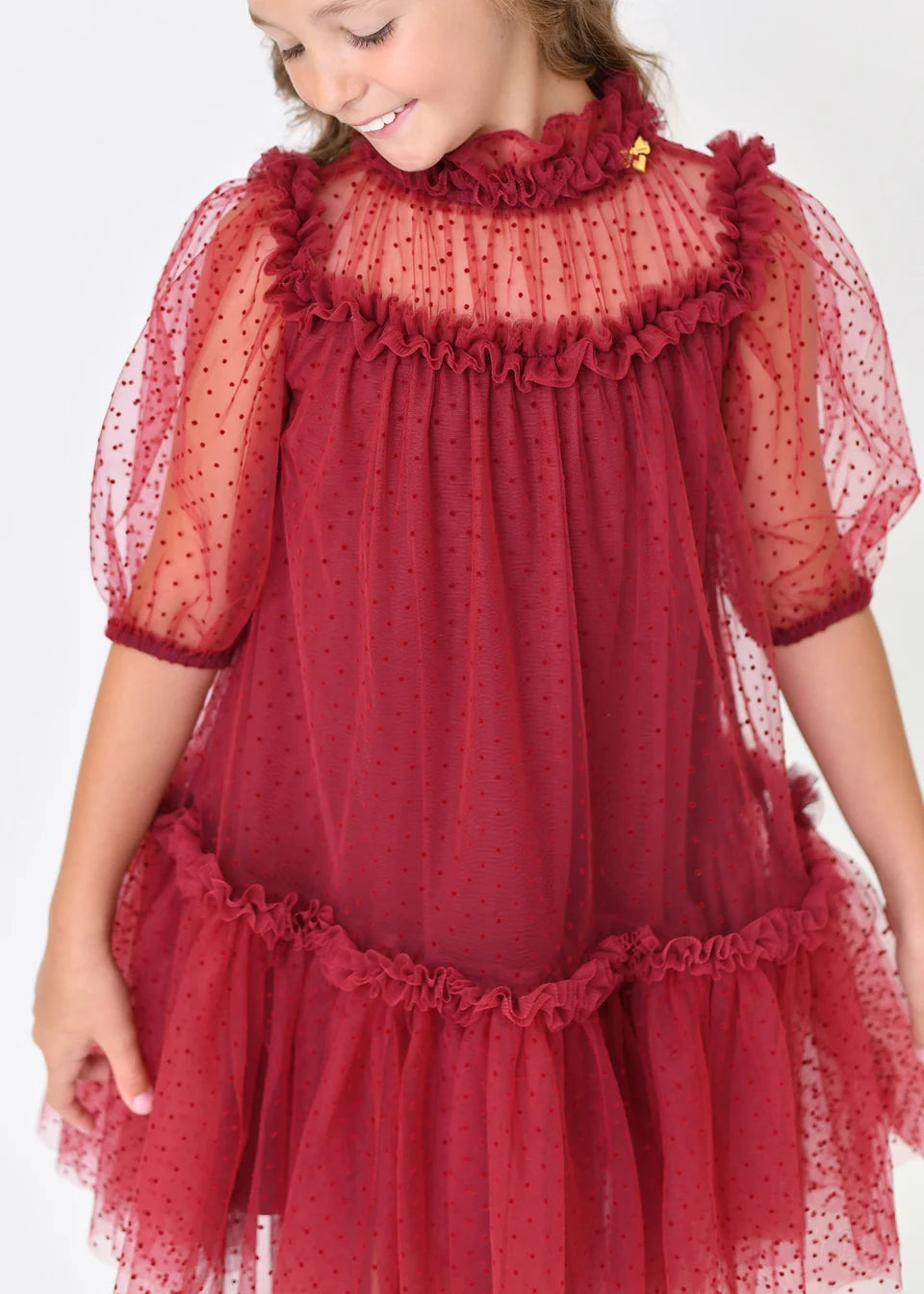 Dress bordoux Myrtisa