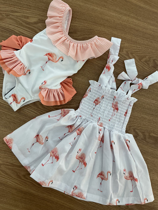 Costume intero Flamingo
