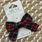Molletta per capelli tartan