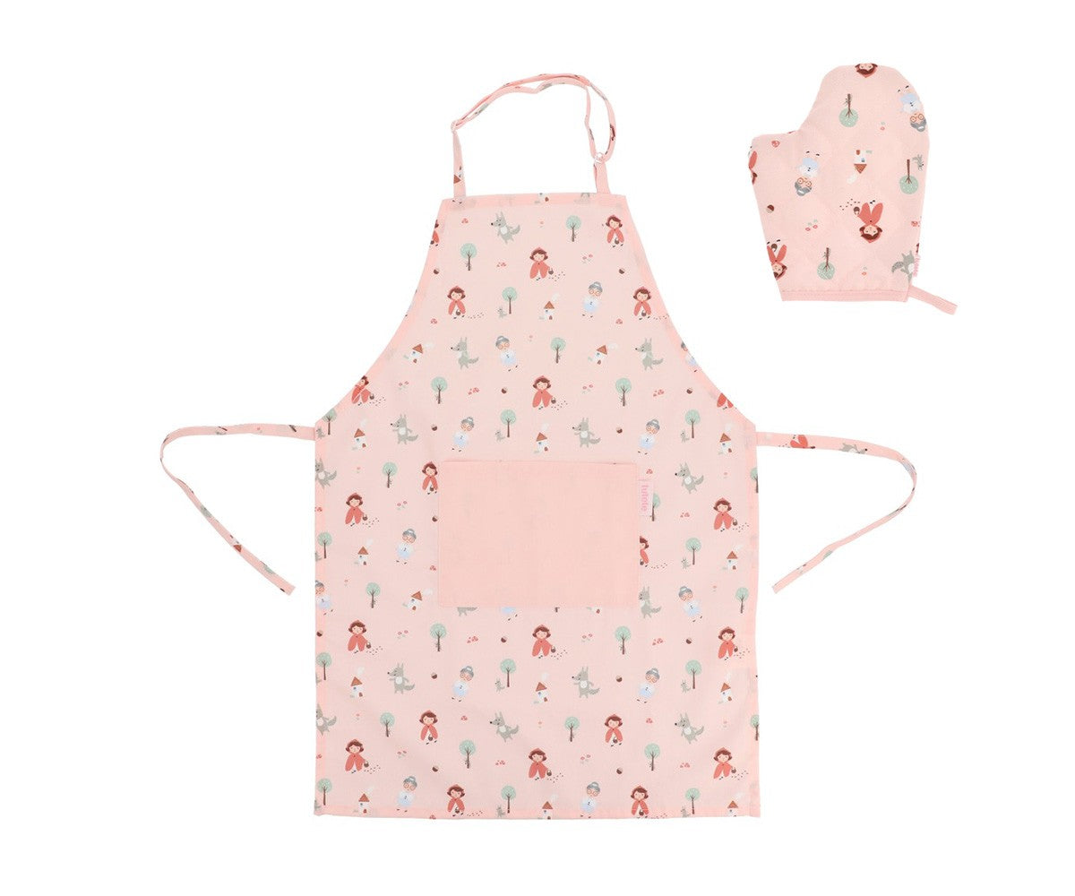 Set Guanto e Grembiule Little Red