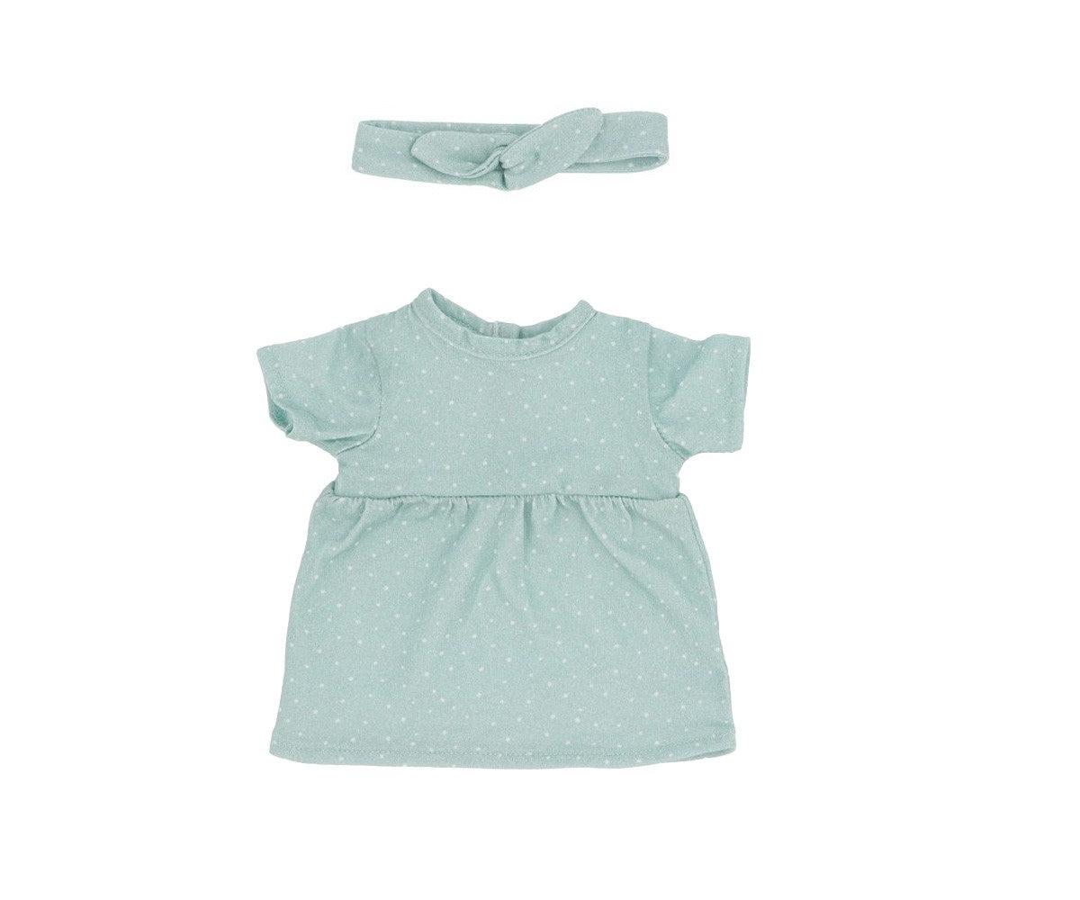 Bambola Helena con Vestitino Dots Sage
