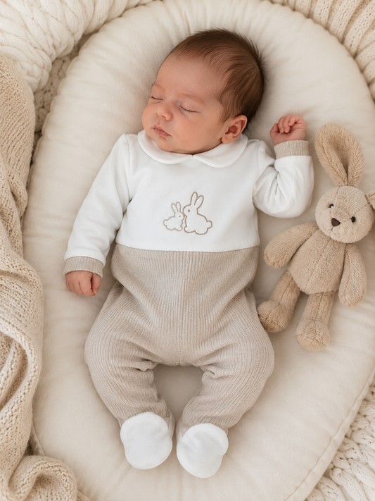 Tutina coniglietti unisex