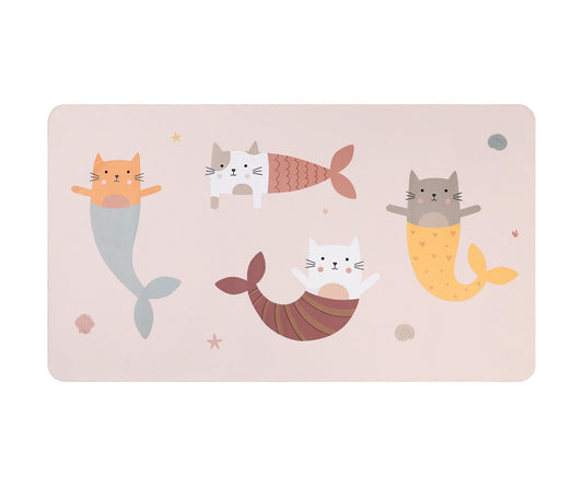 Telo Microfibra Mermaid Cats