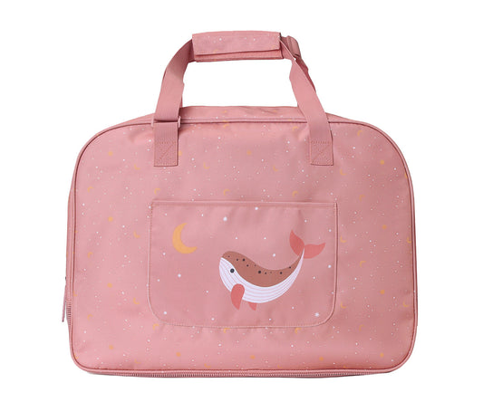 Borsa Spiaggia Anti Sabbia Pink Whale
