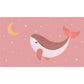 Telo Microfibra Pink Whale