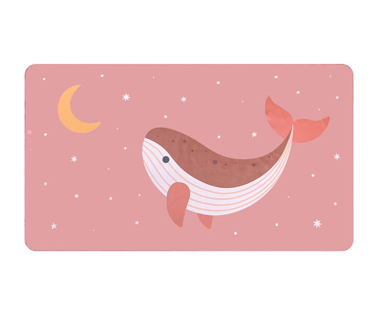 Telo Microfibra Pink Whale
