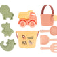 Set giochi Spiaggia Monneka Wild Animals + Camioncino