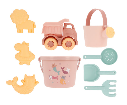 Set Spiaggia giochi Monneka Mermaid Cats + Camioncino