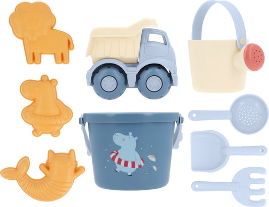 Set Spiaggia giochi Monneka Hippos + Camioncino