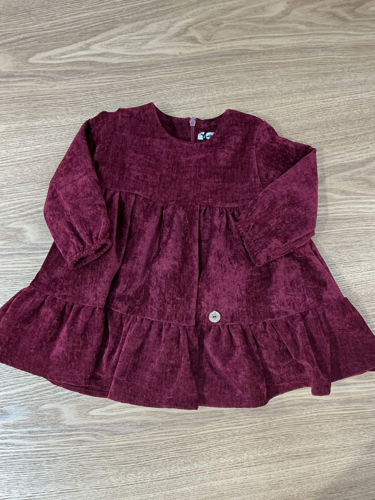 Abito Amelie burgundi jn1240