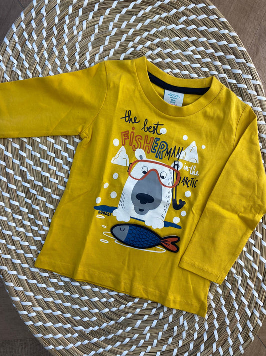 T-Shirt Fisherman In The Artic BOBOLI
