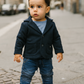 Giacca blu navy LALALU'