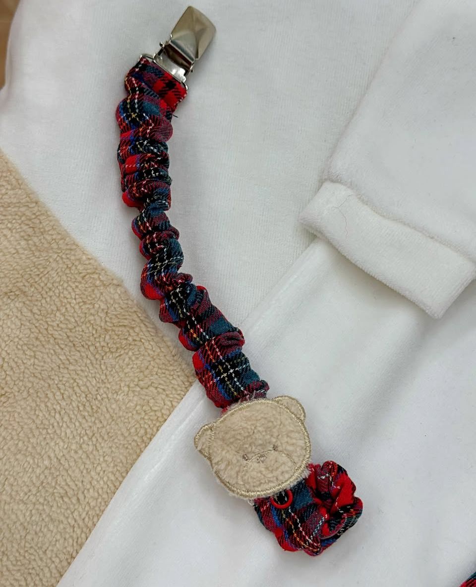 Set 3 Pezzi Teddy Christmas LUI