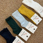 Calzino alto a coste unisex