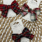 Molletta per capelli tartan