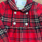 Pagliaccetto Tartan Con Bottoni Gioiello