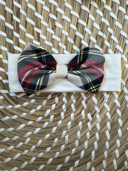 Fascia per capelli tartan