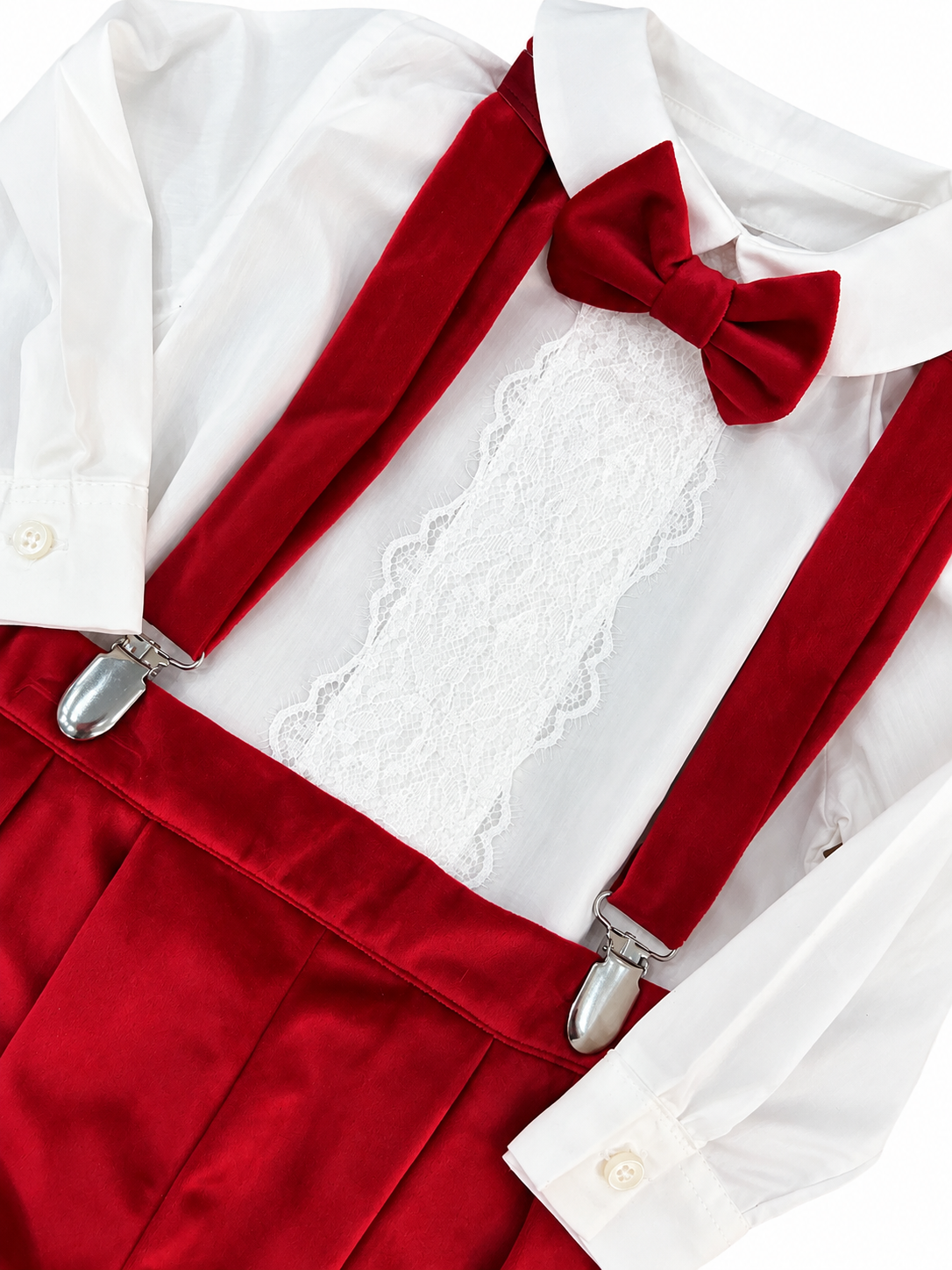 Completo Rouge Élégance 26B240