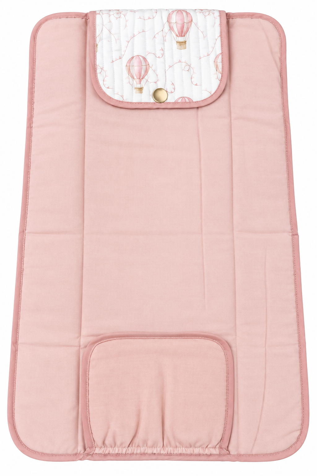Fasciatoio portatile mongolfiera rosa