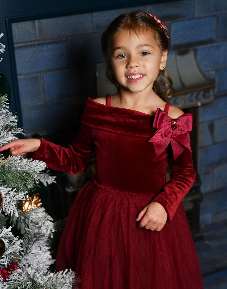 Dress Hepburn velvet
