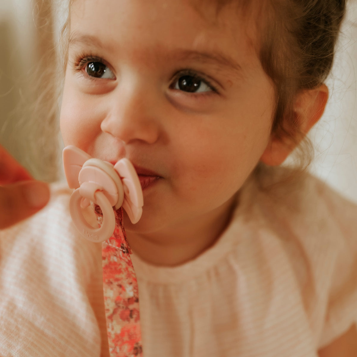 Clip per ciuccio River rose Elodie