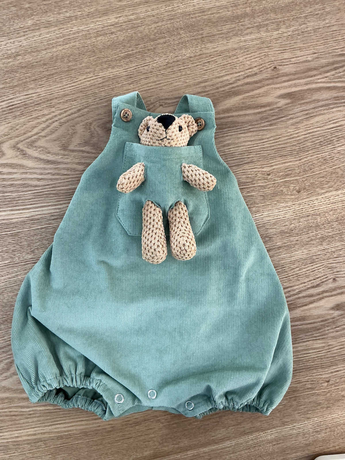 Pagliaccetto teddy menta 8019/1
