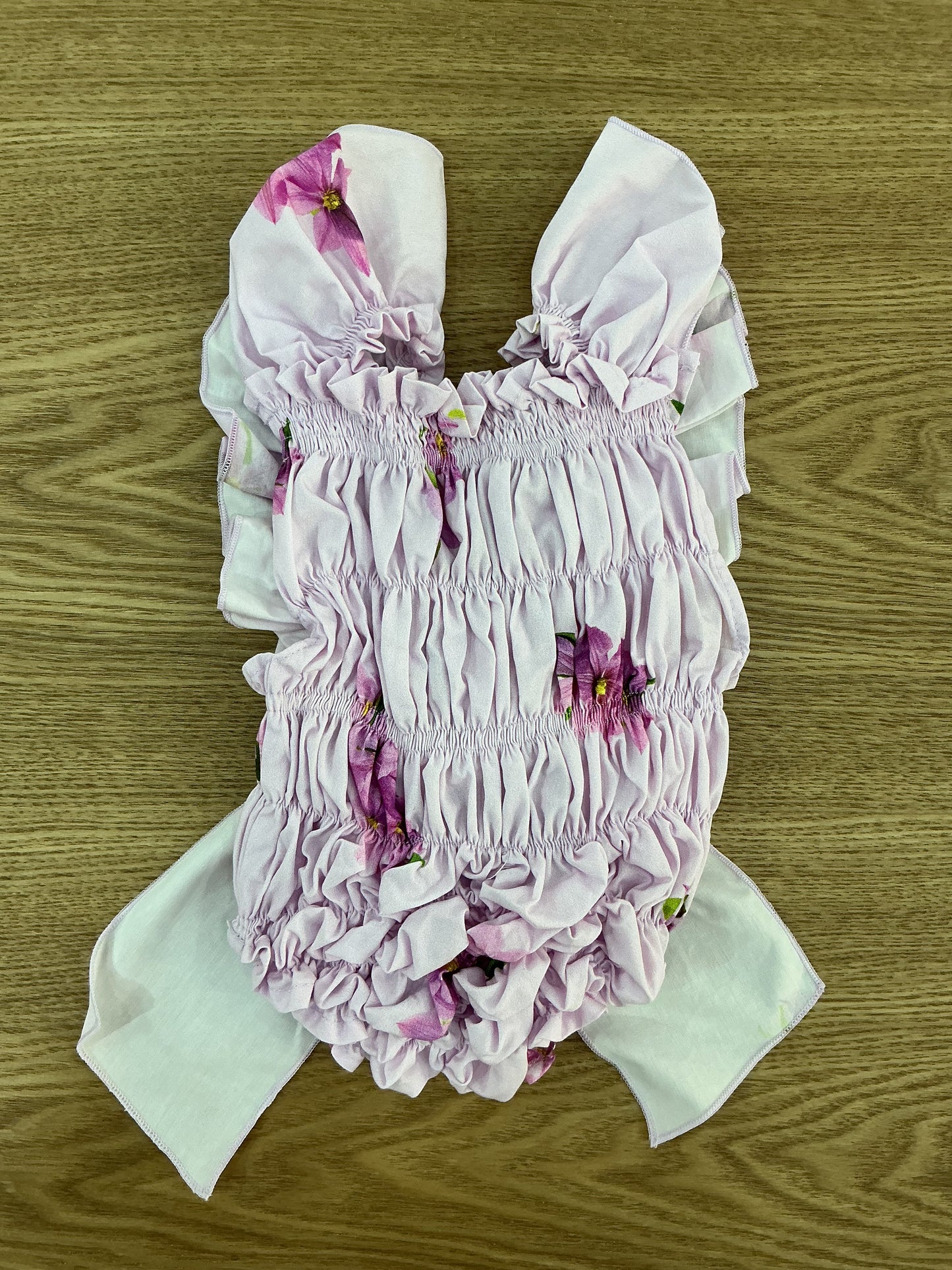 Costume in cotone lillac malva