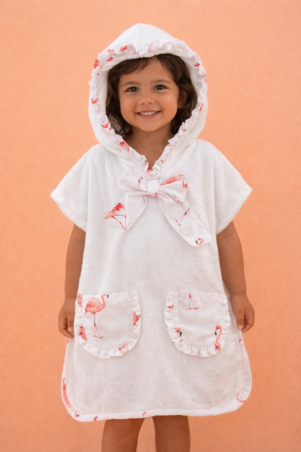 Poncho flamingo