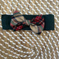 Fascia per capelli tartan