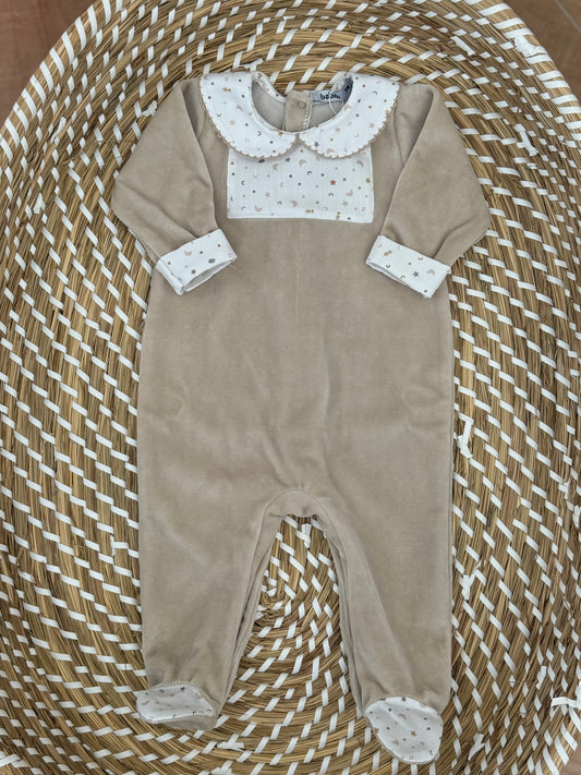 Tutina Stars Tortora/Grigio