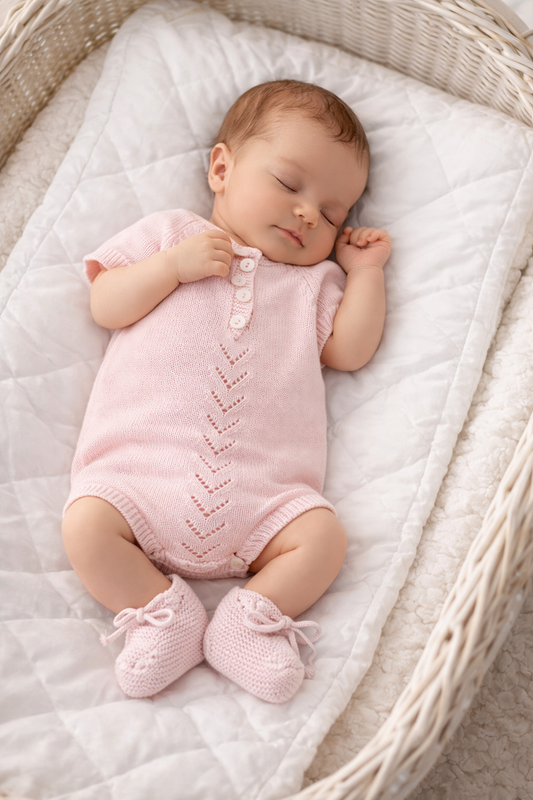 Pagliaccetto baby pink