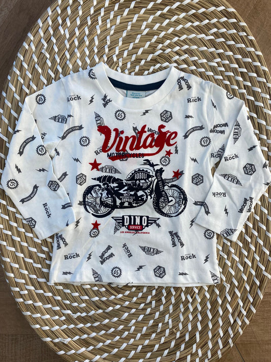 T-Shirt Vintage Motorcycles BOBOLI