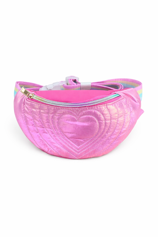 Marsupio cuore cangiante