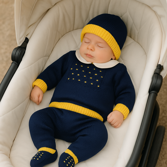 Uscita clinica blu Sky boy