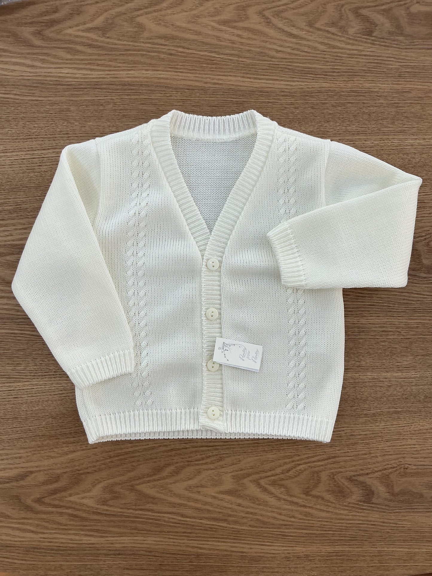Cardigan Latte ponto