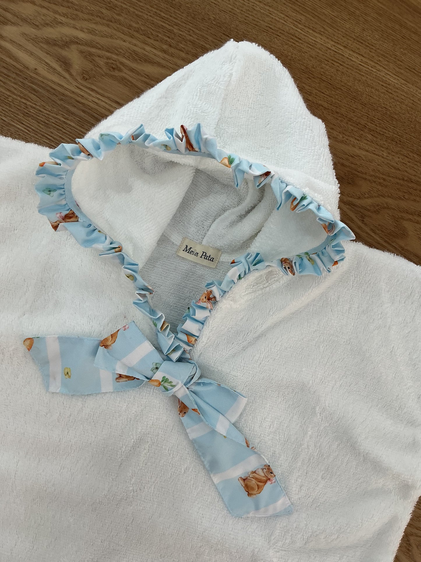 Poncho mare blu rabbit