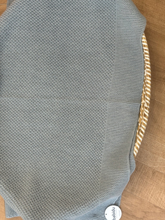 Scialle/coperta in misto lana