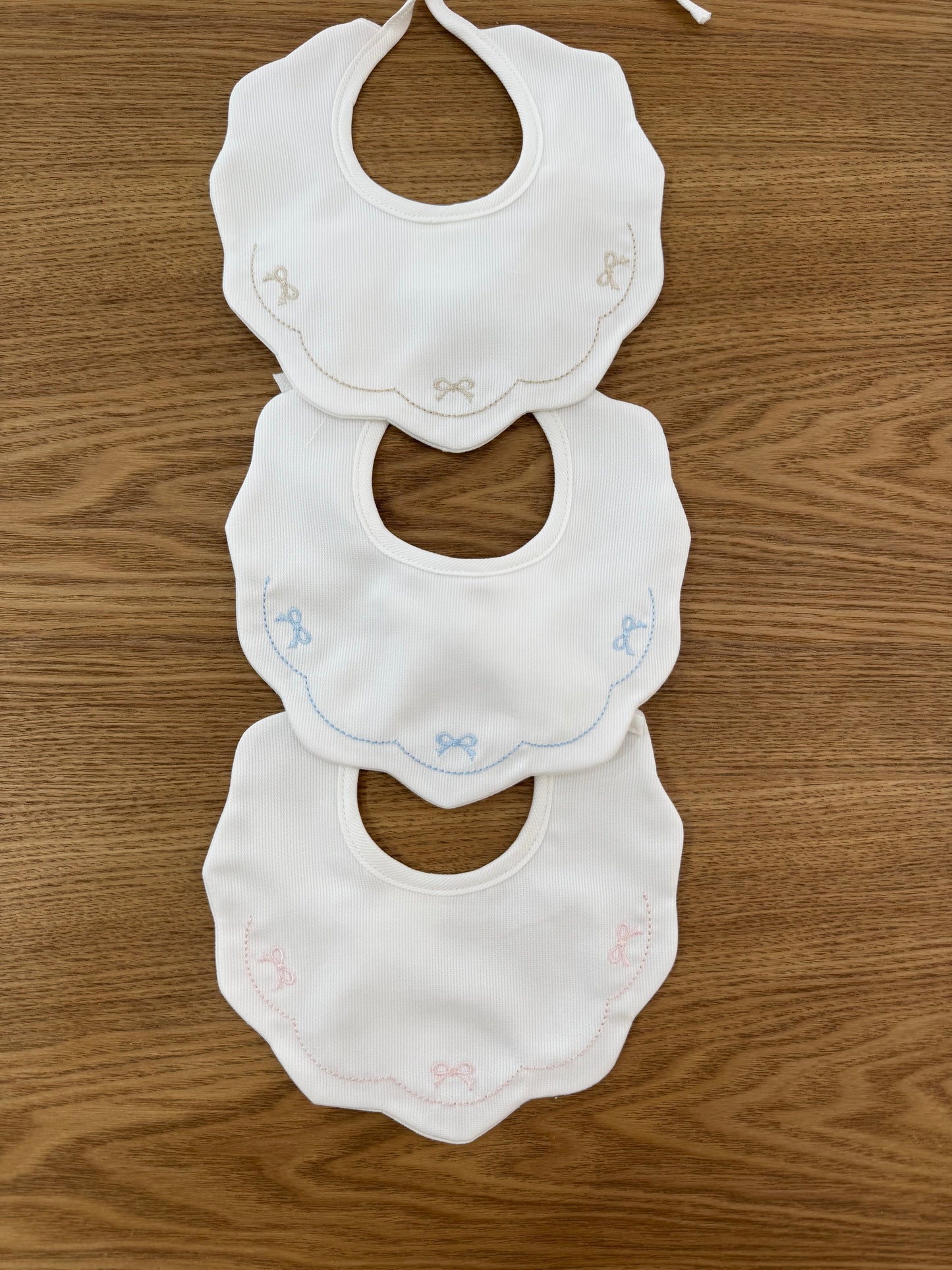 Bavetta new Born fiocco 100% cotone