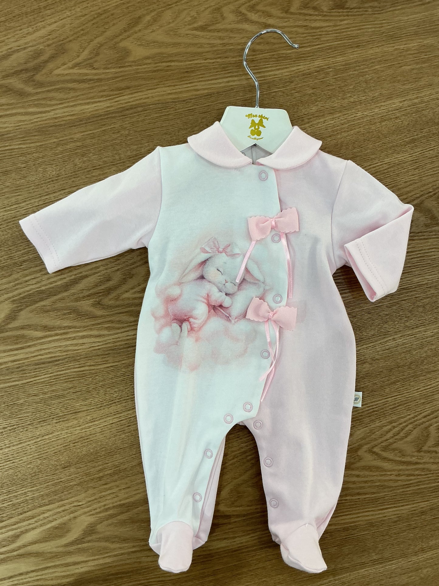 Tutina bunny coniglietto pink